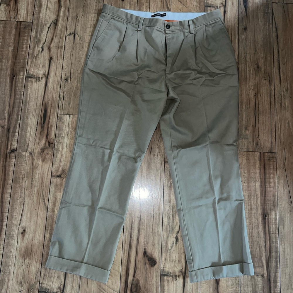 tan khakis